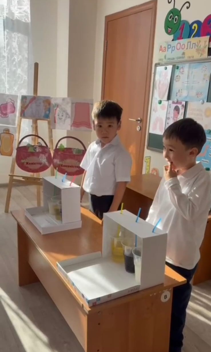 "Бәйшешек " мектепалды даярлық тобы  Тақырыбы: " Көремін, естимін, иіскеймін : сезу мүшелерімен танысу"